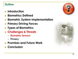 Biometrics in Security: The End of Passwords